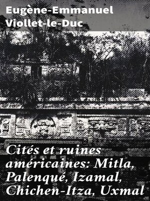cover image of Cités et ruines américaines